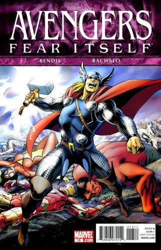 AVENGERS FEAR ITSELF #13 AVENGERS FEAR ITSELF #13 MARVEL NM 1st PRINT