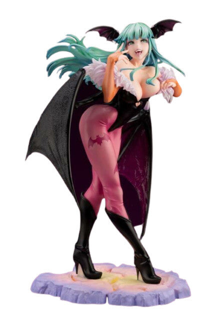 Kotobukiya Bishoujo Darkstalkers Morrigan Figure Statue NEW MINT IN BOX!