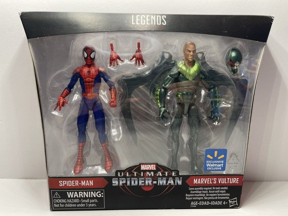 Ultimate Spider-Man & Vulture 2-pack Marvel Legends 2017 WalMart Exclusive