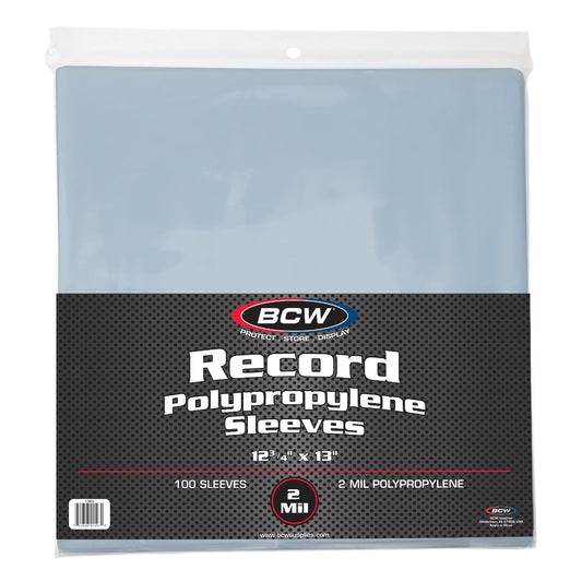 BCW 12-Inch Record Sleeves