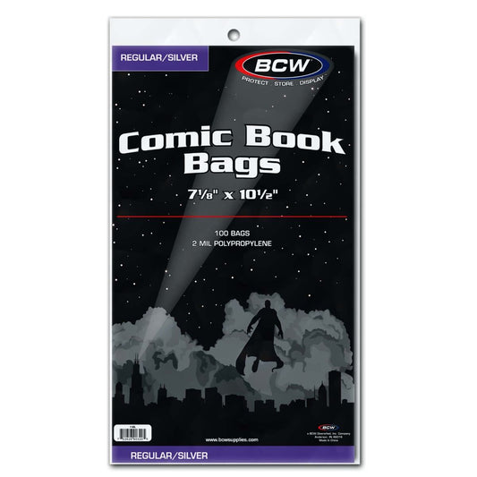 Silver/Regular Comic Bags BCW