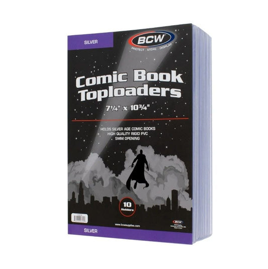 BCW Silver Comic Topload Holder