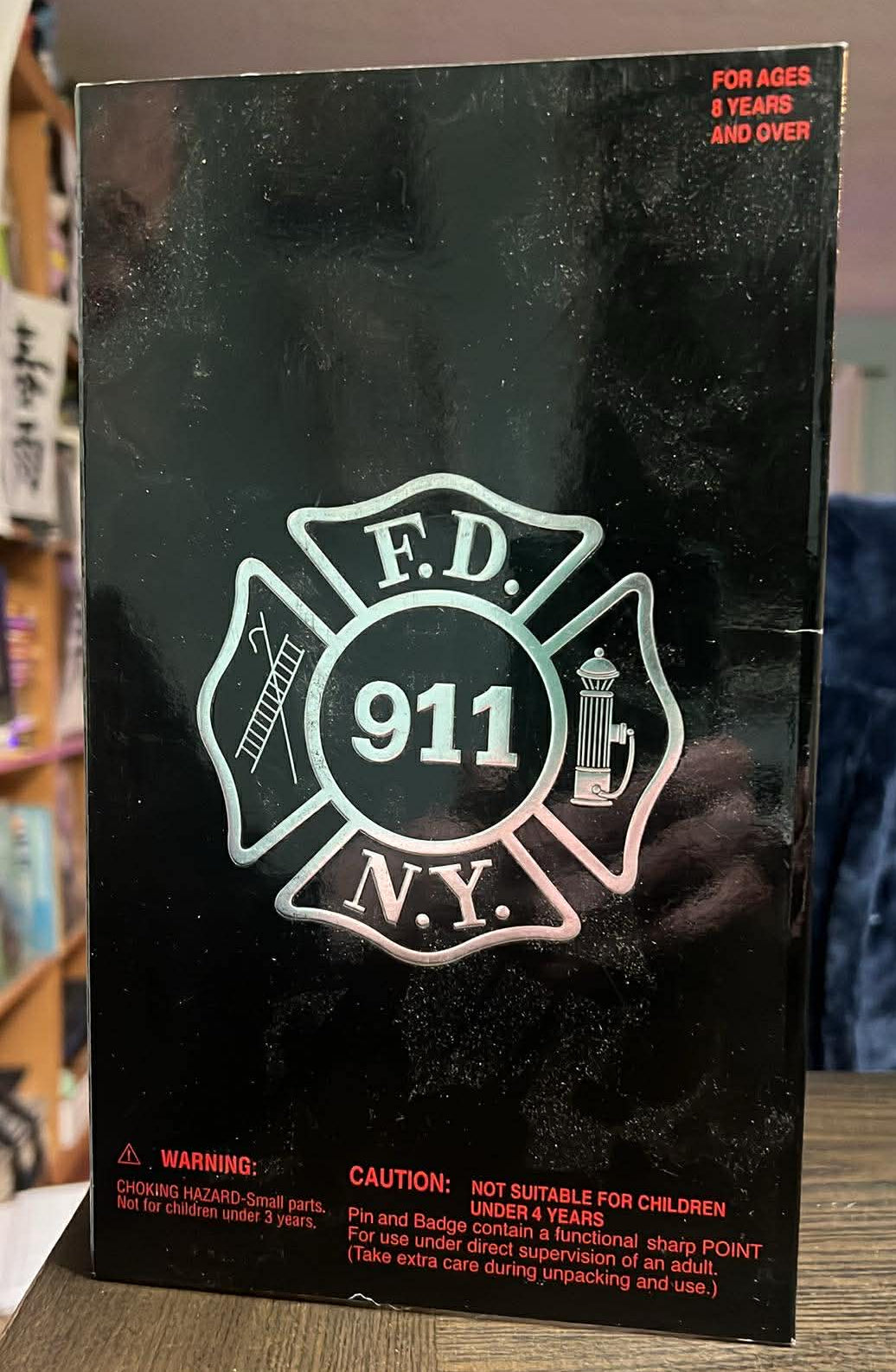 F.D.N.Y. 911 FIREFIGHTER ACTION FIGURE WIZARD FACTORY 2001