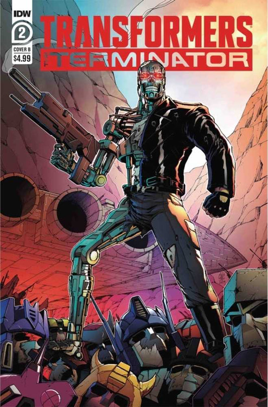 Transformers vs Terminator #2 (Of 4) Cover B Coller