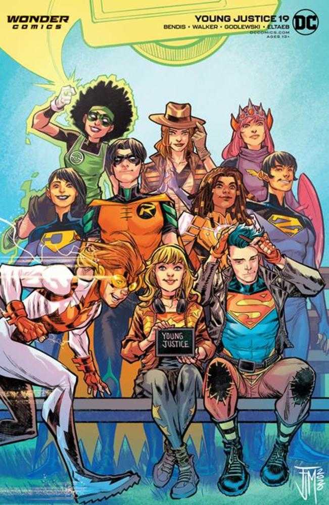 Young Justice #19 Card Stock Darko Lafuente Variant Edition