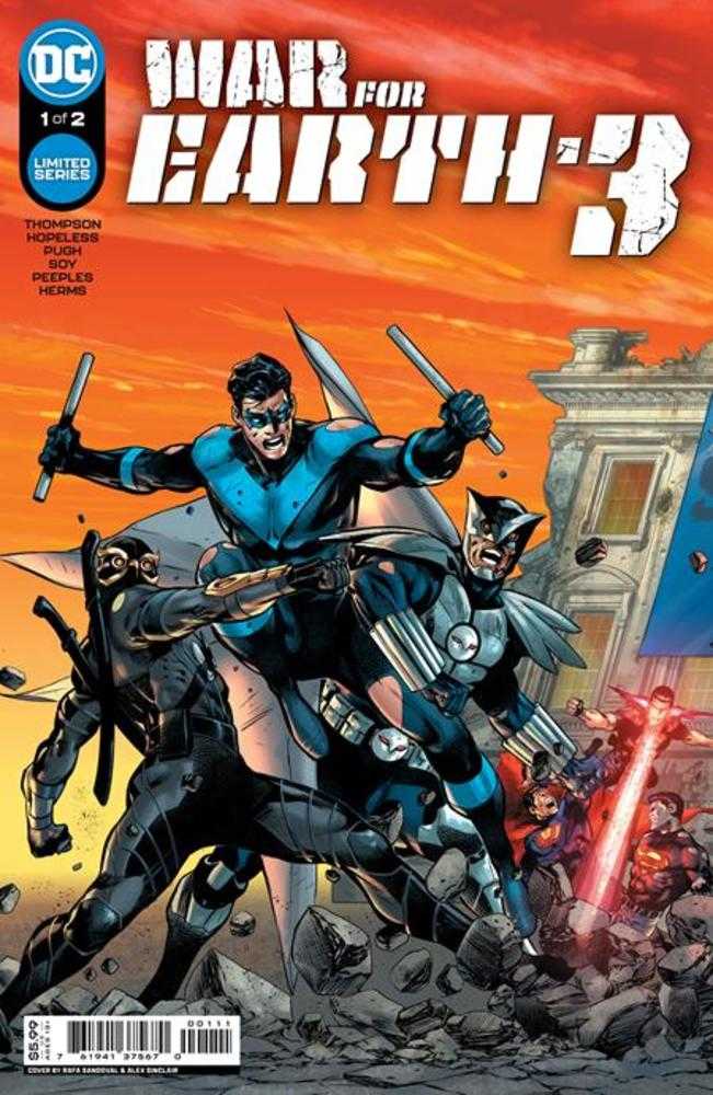 War For Earth 3 #1 and #2 Set