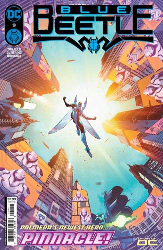 Blue Beetle #9 Cover A Adrian Gutierrez (KRFaiz)