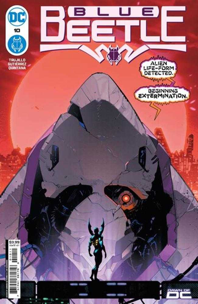 Blue Beetle #10 Cover A Adrian Gutierrez (KRFaiz)