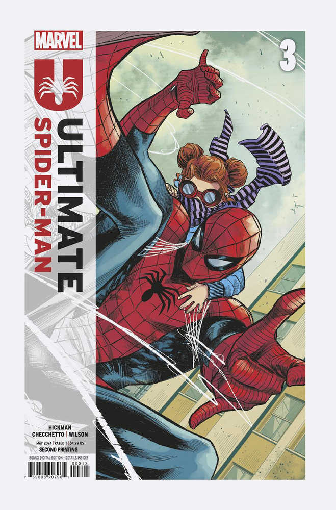 Ultimate Spider-Man #3 Marco Checchetto 2 Nd Printing Variant (KRKuuga)