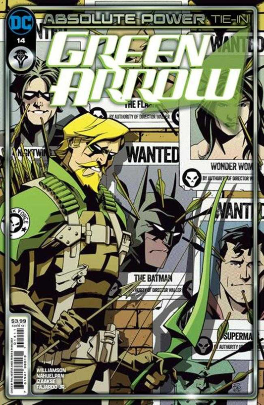 Green Arrow #14 Cover A Phil Hester (Absolute Power) (KRKuuga)