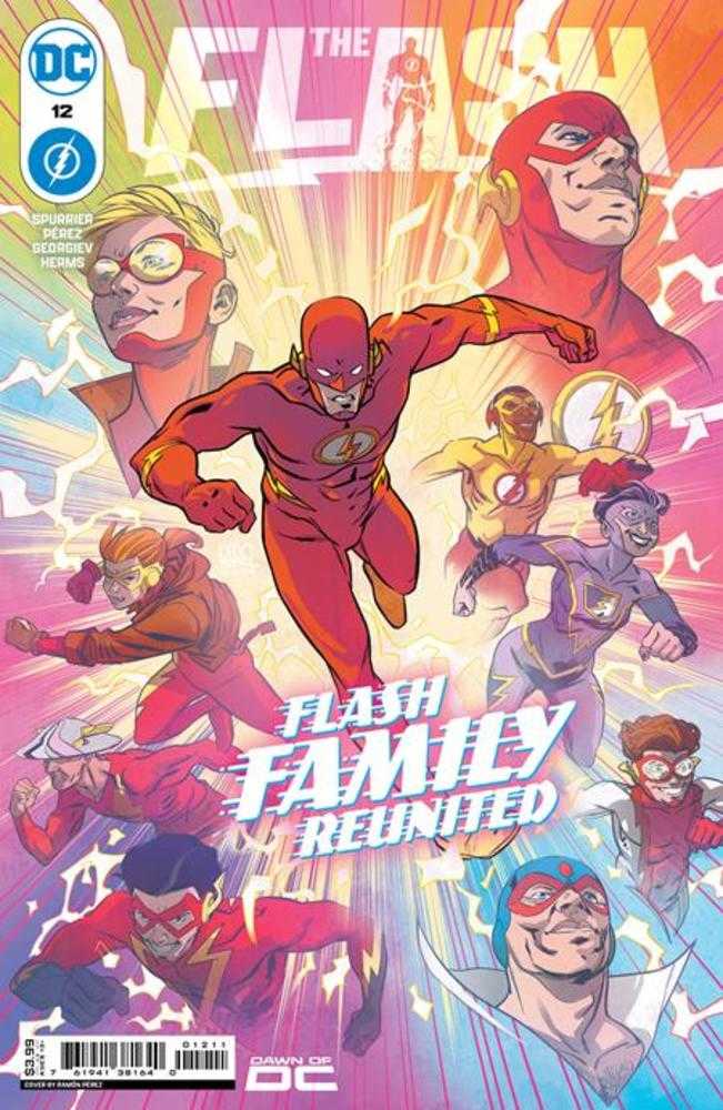 Flash #12 Cover A Ramon Perez (CIPHER)