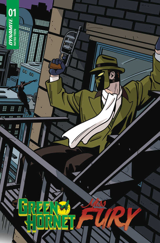 Green Hornet Miss Fury #1 Cover D Edgar (KRFaiz)