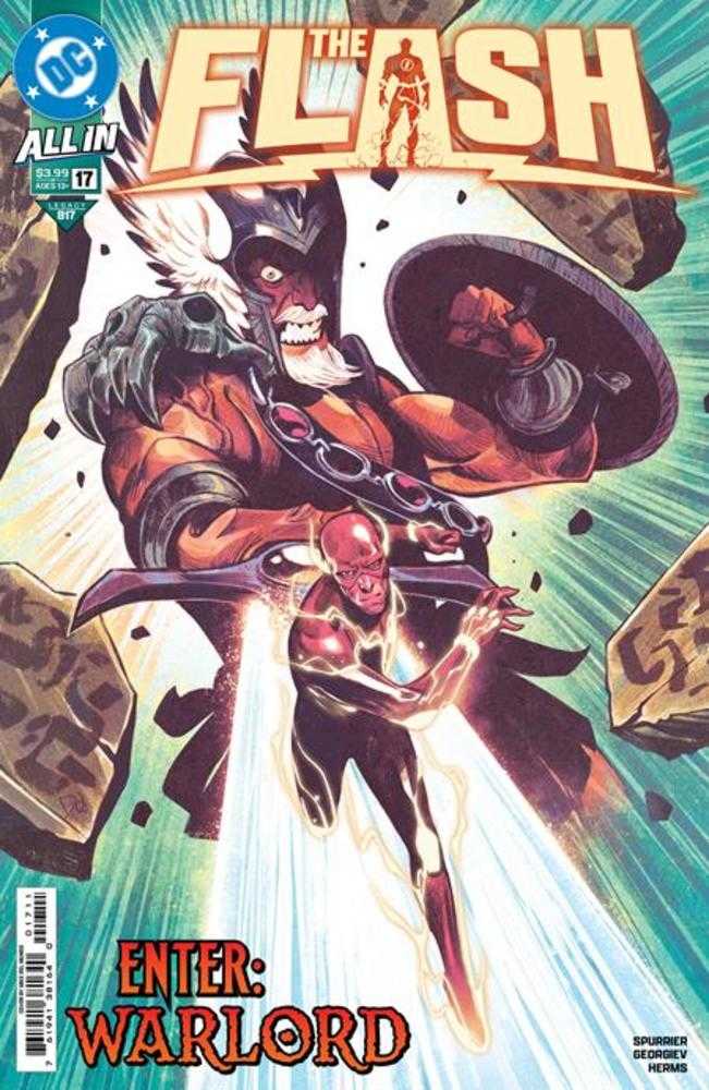 Flash #17 Cover A Mike Del Mundo (CIPHER)