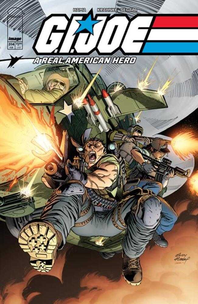 G.I. Joe A Real American Hero #314 Cover A Andy Kubert & Laura Martin (SANTIAGO)
