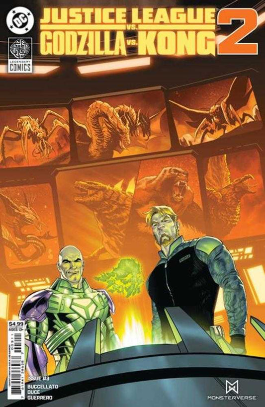 Justice League vs Godzilla vs Kong 2 #3 (Of 7) Cover A Christian Duce (KRv3)