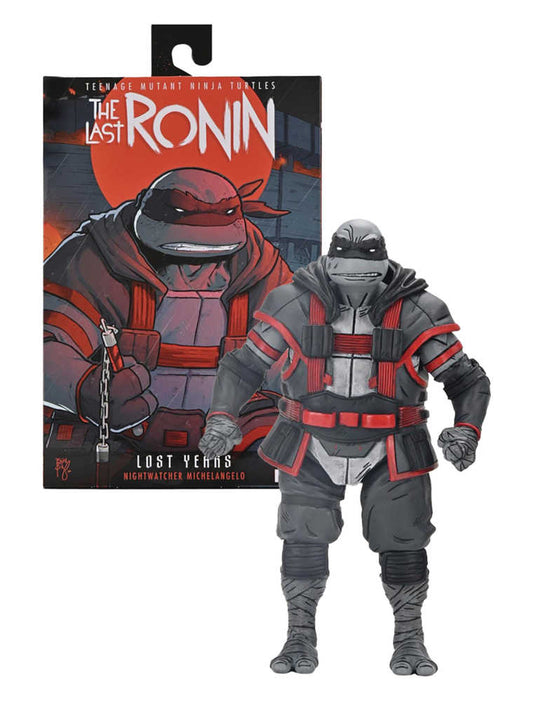 Teenage Mutant Ninja Turtles Last Ronin Lost Years Nightwatcher Michelangelo 7 In Action Figure
