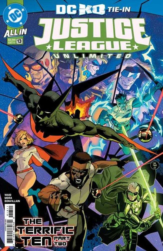 Justice League Unlimited #13 Cover A Dan Mora (DC K.O.) (Embo Box)