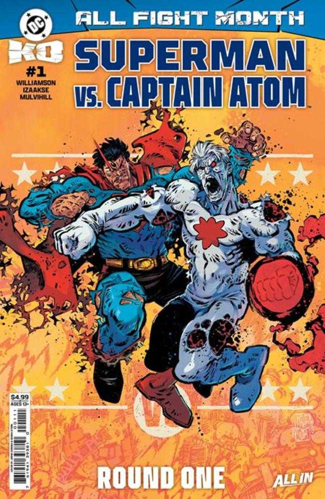 DC K.O. Superman vs Captain Atom #1 (One Shot) Cover A Jorge Corona (STANOWAR)
