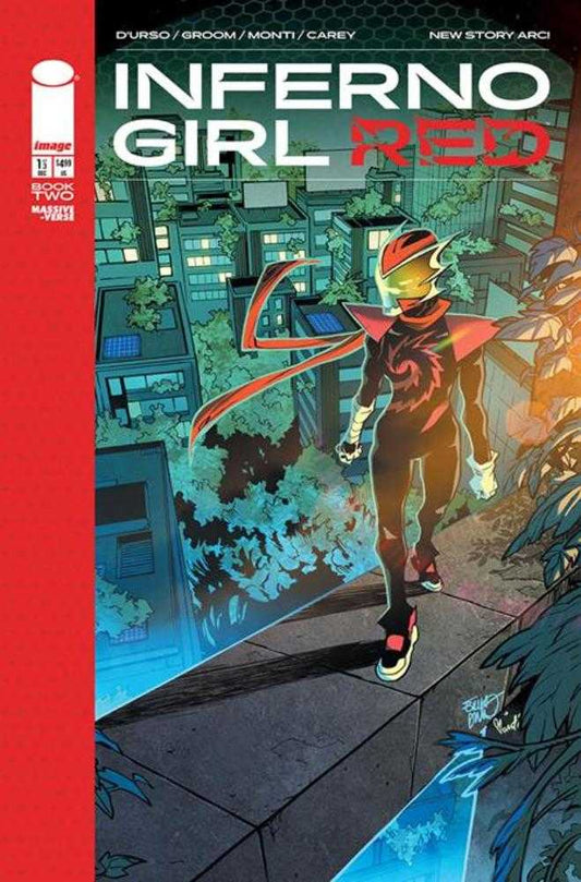 Inferno Girl Red Book Two #1 (Of 3) Cover A Erica D Urso (Embo Box)