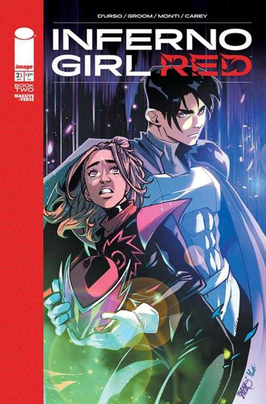 Inferno Girl Red Book Two #2 (Of 3) Cover A Erica D Urso (Embo Box)
