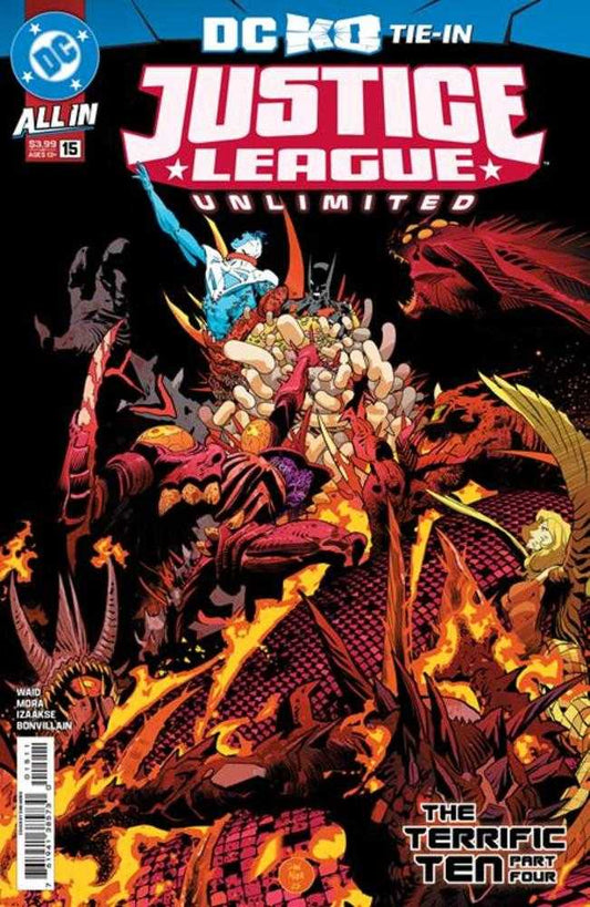 Justice League Unlimited #15 Cover A Dan Mora (DC K.O.) (Embo Box)