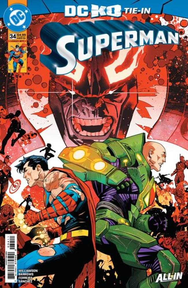 Superman #34 Cover A Dan Mora (DC K.O.) (Embo Box)