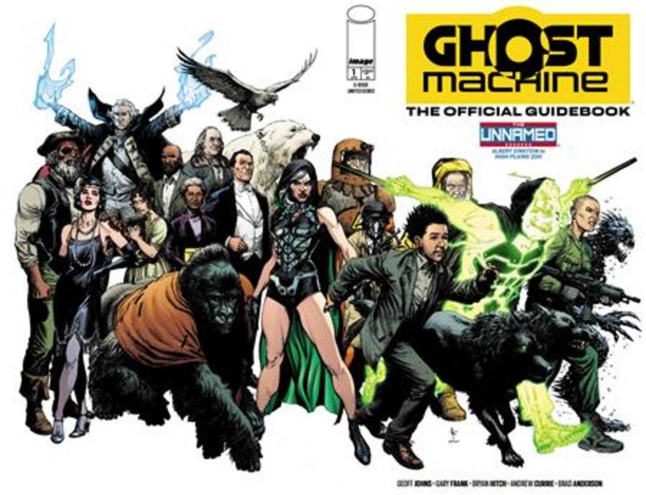 Ghost Machine The Official Guidebook #1 (Of 5) Cover A Gary Frank & Brad Anderson Wraparound (Embo Box)