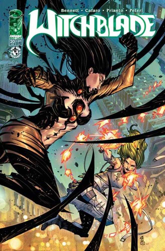 Witchblade #20 Cover A Guiseppe Cafaro & Arif Prianto (Mature) (GRUNKLE)