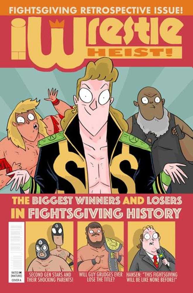 Wrestle Heist #5 (Of 5) Cover A Kyle Starks (Mature) (BAIRD)