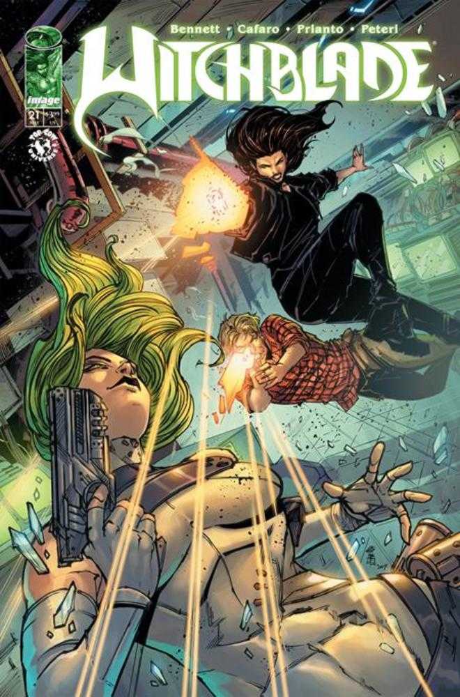 Witchblade #21 Cover A Guiseppe Cafaro & Arif Prianto (Mature) (GRUNKLE)
