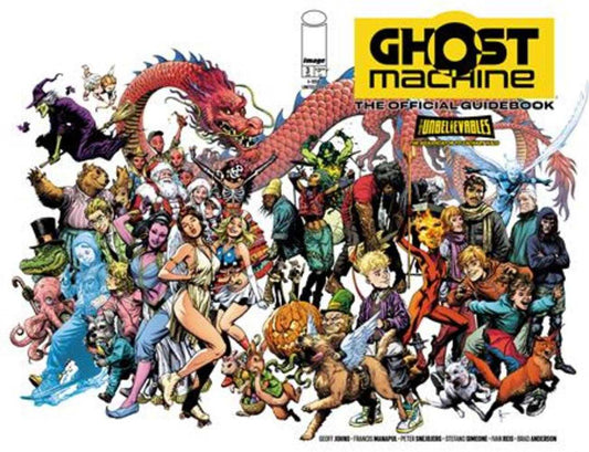 Ghost Machine The Official Guidebook #3 (Of 5) Cover A Gary Frank & Brad Anderson Wraparound (Embo Box)