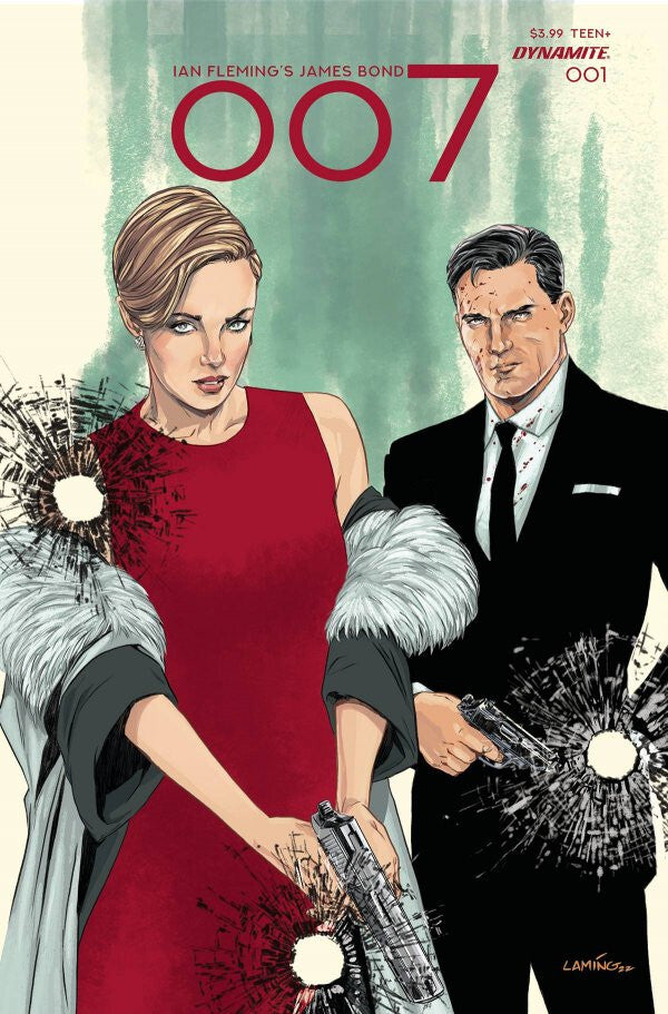 007 #1 NM 1ST PRINT LAMING VARIANT DYNAMITE COMICS 2022