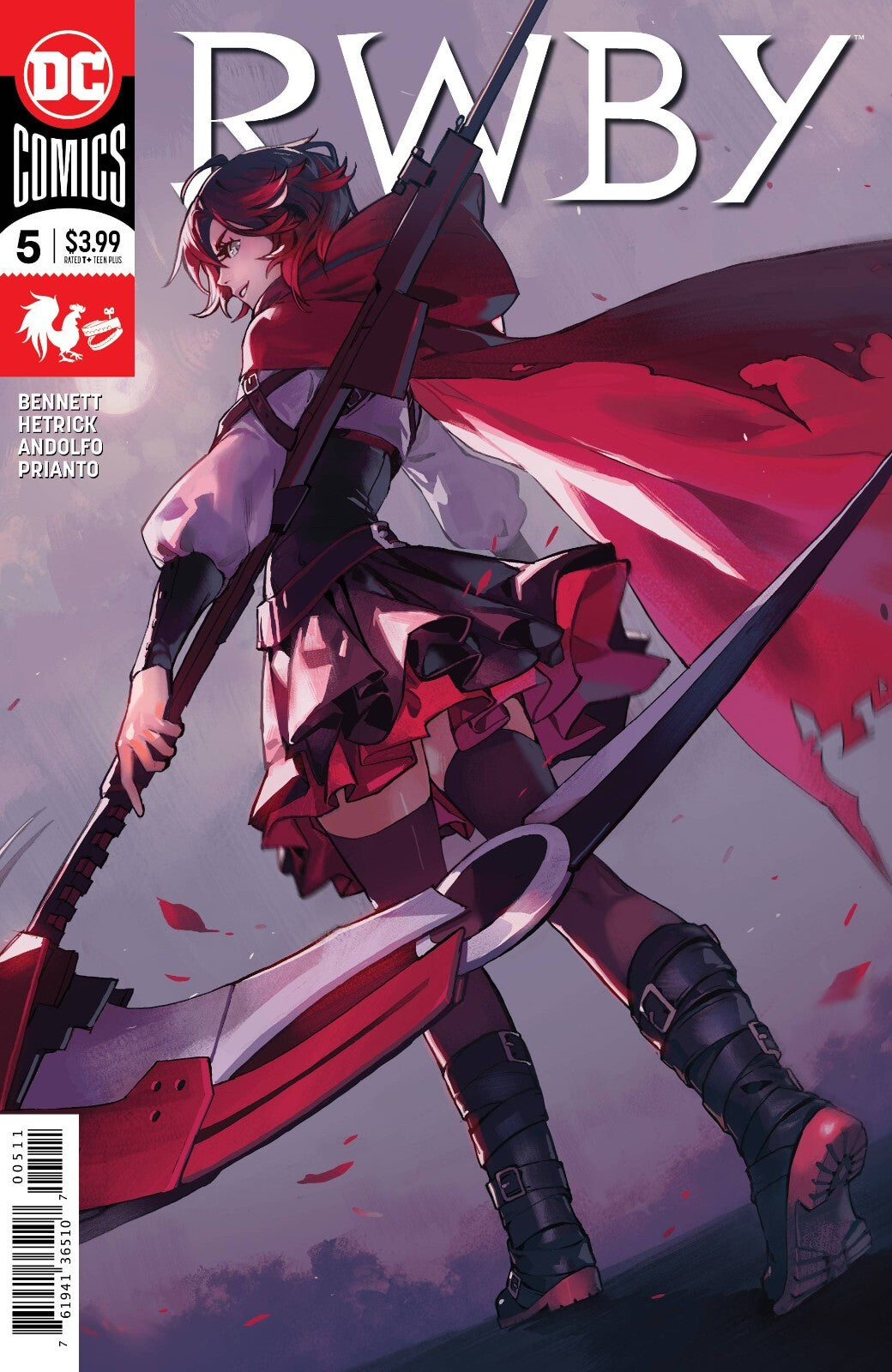 RWBY #5 DC COMICS 2020 NM Marguerite Bennett Meghan Hetrick Sarah Stone