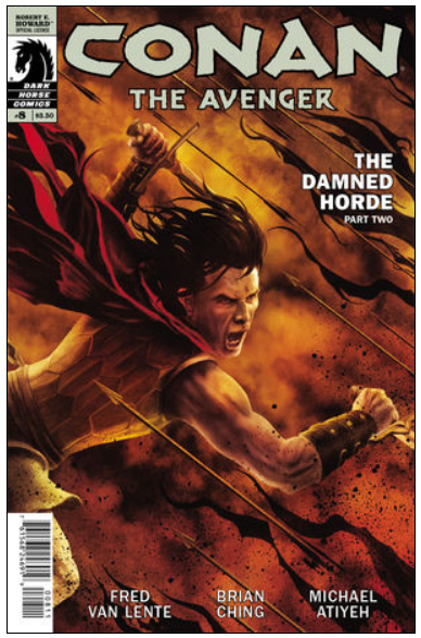 CONAN THE AVENGER #8 DARK HORSE 1ST PRINT VFN+