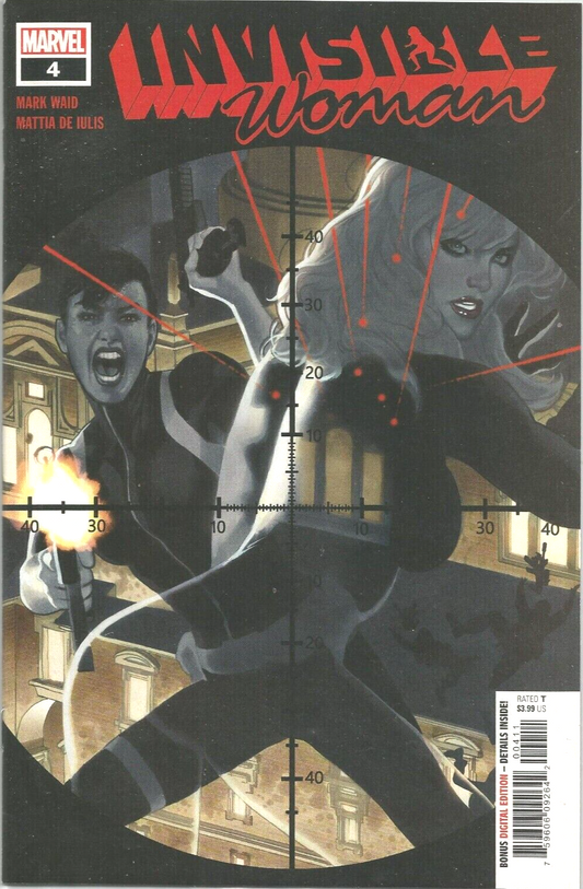 INVISIBLE WOMAN #4 ADAM HUGHS COVER MARVEL COMICS 2019 NM