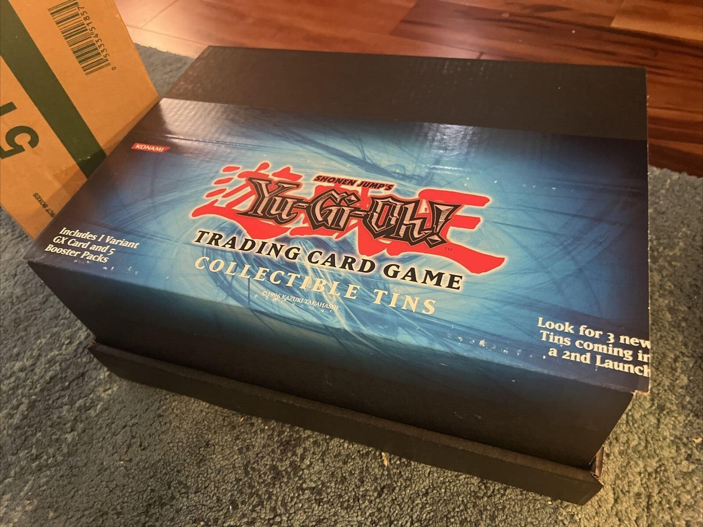 UPPER DECK YUGIOH 2006 TIN FRESH FROM CASE ELEMENTAL HERO NEOS SEALED