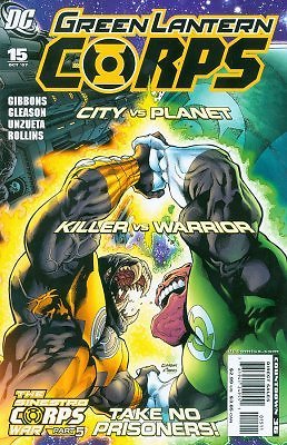 GREEN LANTERN CORPS #15 GIBBONS NM 1ST PRINT