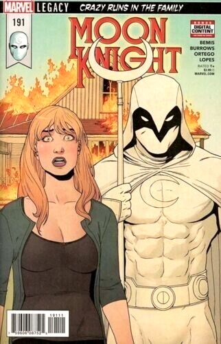 MOON KNIGHT #191 MAIN COVER MARVEL COMICS 2018 NM