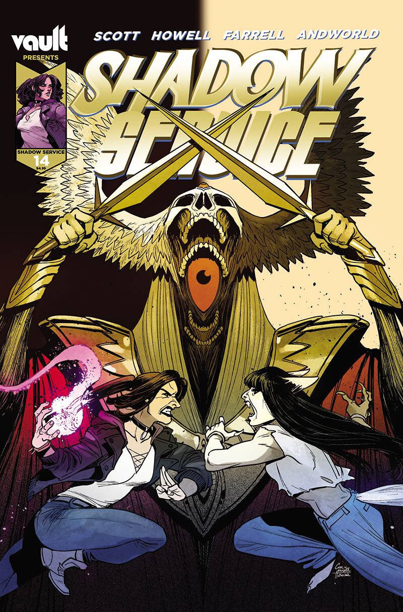 SHADOW SERVICE #14 COVER A HOWELL VAULT COMICS NM 1st PRINT 2022