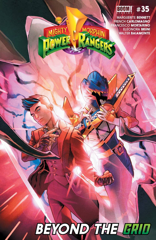 MIGHTY MORPHIN POWER RANGERS #35 MAIN BOOM! NM 1ST PRINT 2019
