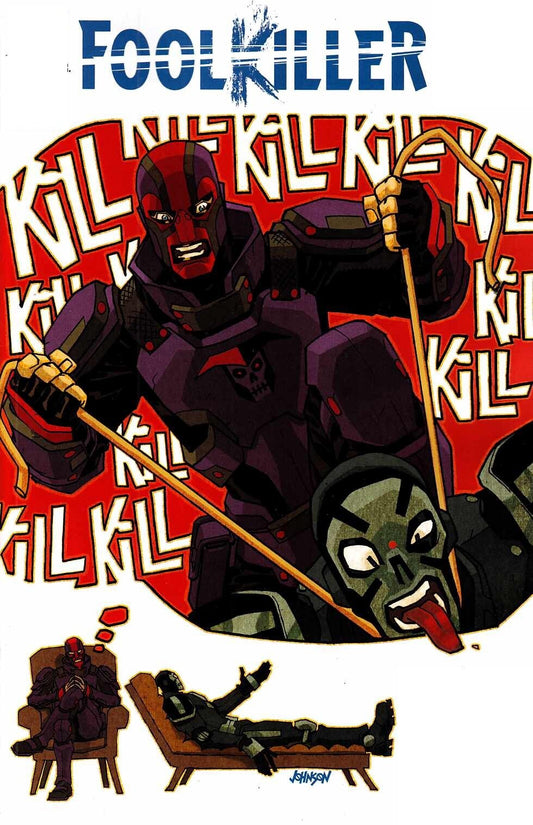 FOOLKILLER DAVE JOHNSON POSTER 24" x 36" NEW ROLLED 2016