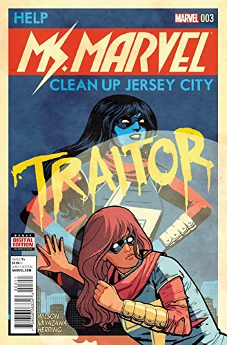 MS MARVEL #3 TAKESHI MIYAGAWA NM 1ST PRINT