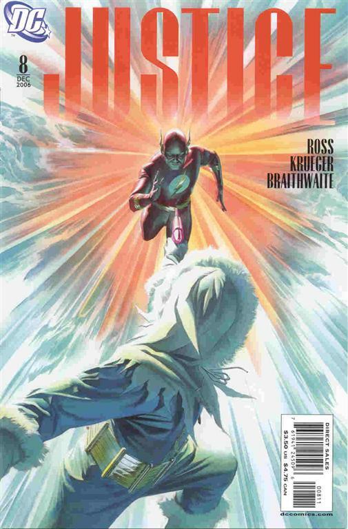 JUSTICE #8 ALEX ROSS NM 1ST PRINT DC 2007