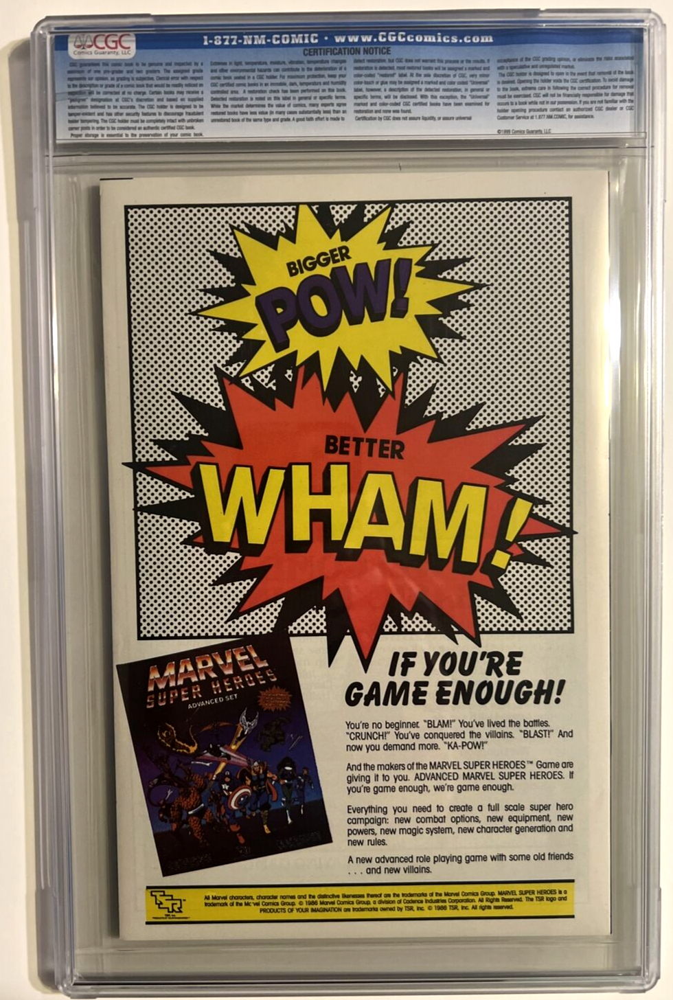 INCREDIBLE HULK #330 CGC 9.6 1st TODD McFARLANE 1987 COPPER AGE WHITE PAGES