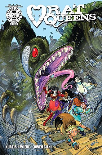 RAT QUEENS #2 MR OWEN GIENI AND KURTIS J. WIEBE NM 1ST PRINT