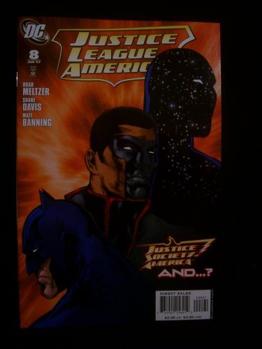 JUSTICE LEAGUE OF AMERICA #8 / LIMITED VARIANT COVER BY JIMENEZ BR NM 1ST PRINT