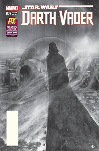 SDCC 2015 DARTH VADER #7 GRANOV B&W VAR  NM 1ST PRINT