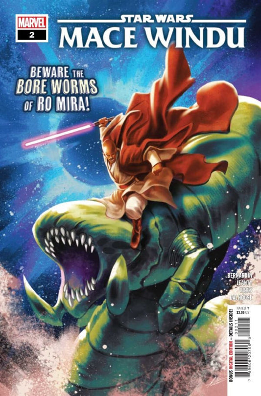 STAR WARS MACE WINDU #2 NM 1ST PRINT MAIN COVER MARVEL COMICS 2024