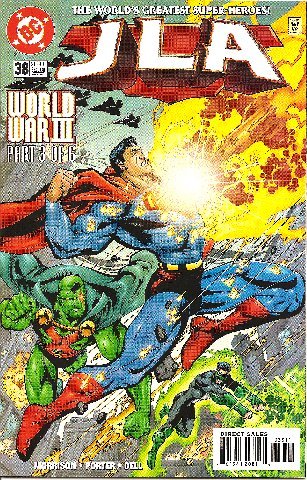 JLA #38 (JUSTICE LEAGUE OF AMERICA) HOWARD PORTER GRANT MORRISON NM 1ST PRINT