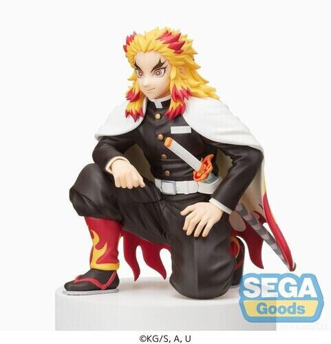 DEMON SLAYER KYOJURO RENGOKU HASHIRA MEETING PERCHING FIGURE SEGA NEW IN BOX!